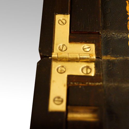 fig 2. Antique coromandel writing slope