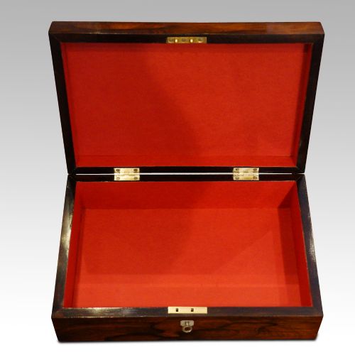 fig 1. Antique rosewood box