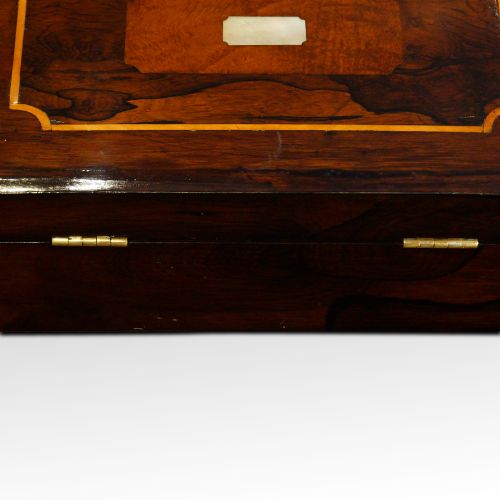 fig 3. Antique rosewood box