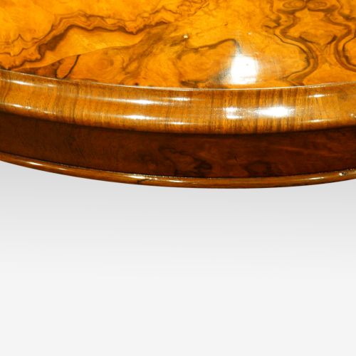 fig 3. Victorian oval walnut coffee table