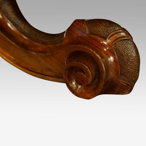 fig 5. Victorian oval walnut coffee table