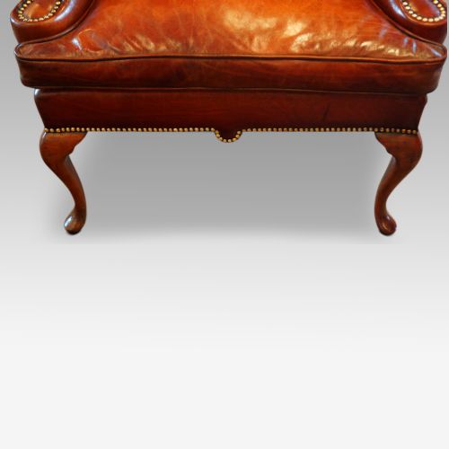 fig 1. Queen Anne style wingchair