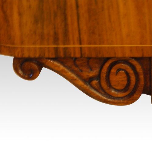 fig 1. Victorian walnut card table