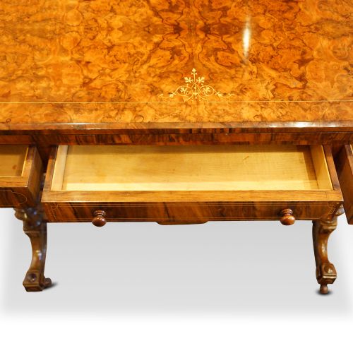 fig 3. Victorian walnut card table