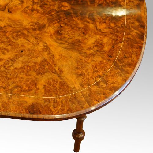 fig 2. Victorian walnut Sutherland table