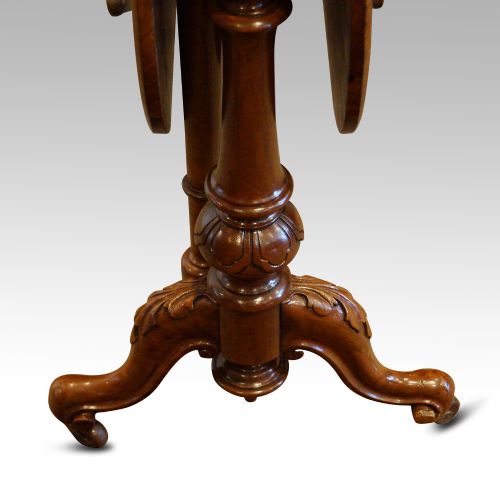 fig 6. Victorian walnut Sutherland table
