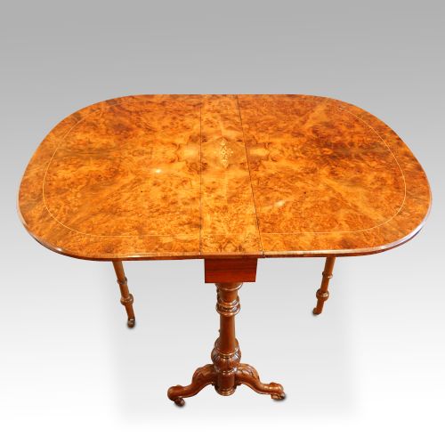 fig 7. Victorian walnut Sutherland table