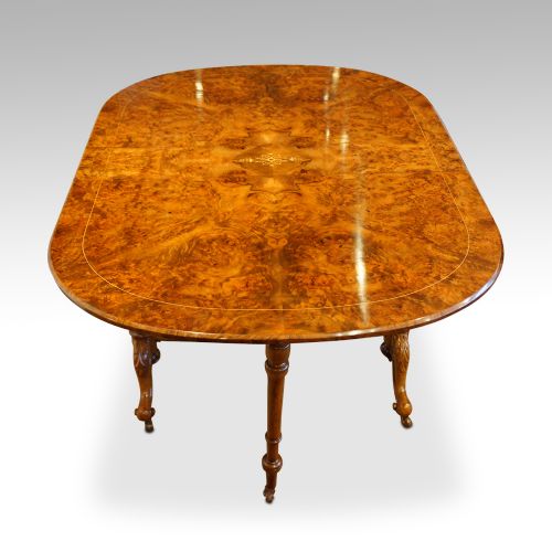 fig 8. Victorian walnut Sutherland table