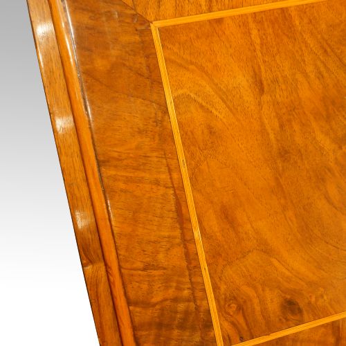 fig 5. Antique walnut bureau bookcase