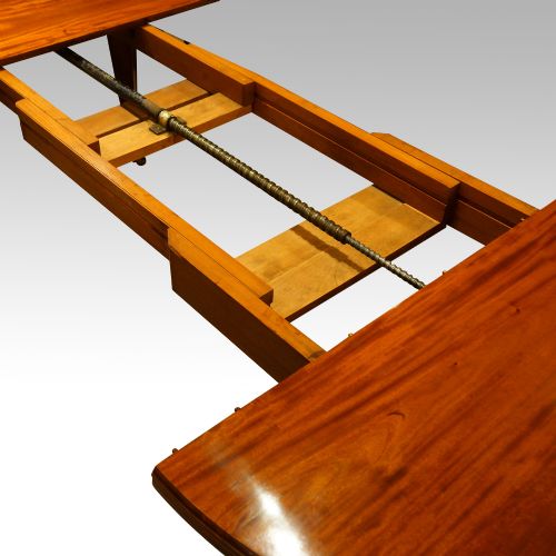 fig 2. Edwardian circular mahogany dining table