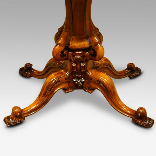 fig 1. Pair of Victorian walnut card tables