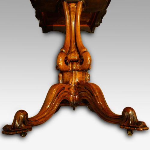 fig 2. Pair of Victorian walnut card tables