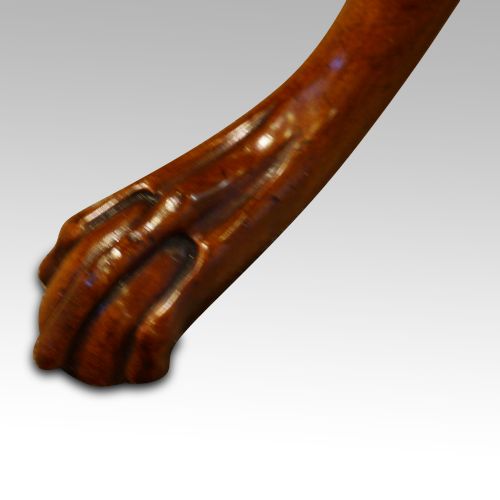 fig 1. Antique mahogany wine table