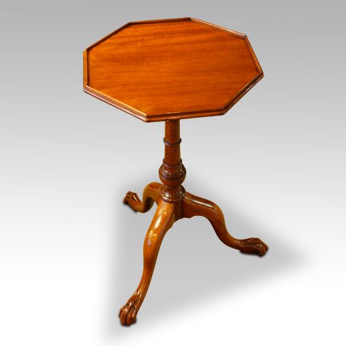 fig 3. Antique mahogany wine table