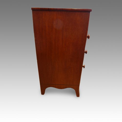 fig 2. Georgian mahogany bow chest