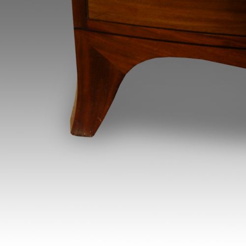 fig 6. Georgian mahogany bow chest