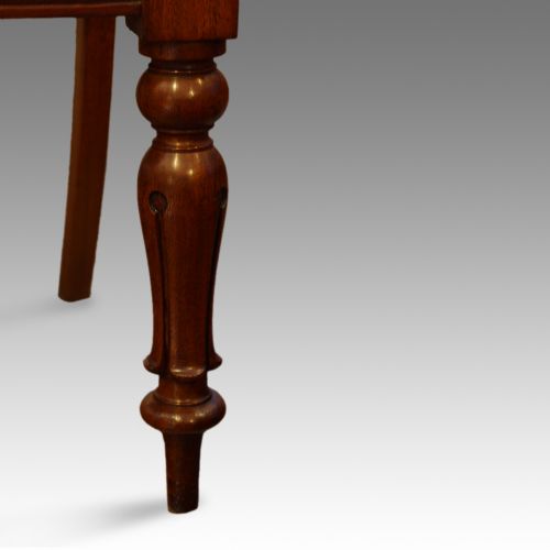 fig 3. Victorian mahogany balloon back dining chairs
