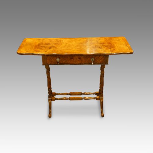 fig 2. Walnut sofa table 