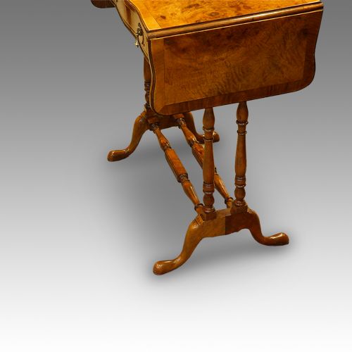 fig 4. Walnut sofa table 