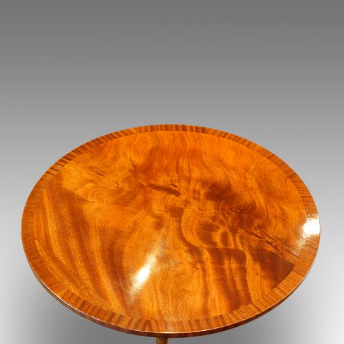 fig 3. Mahogany circular coffee table