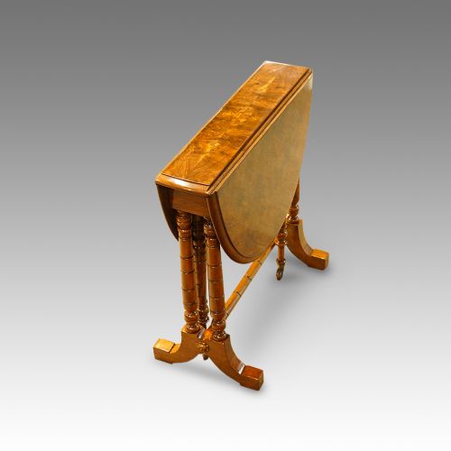 fig 1. Victorian walnut Sutherland table