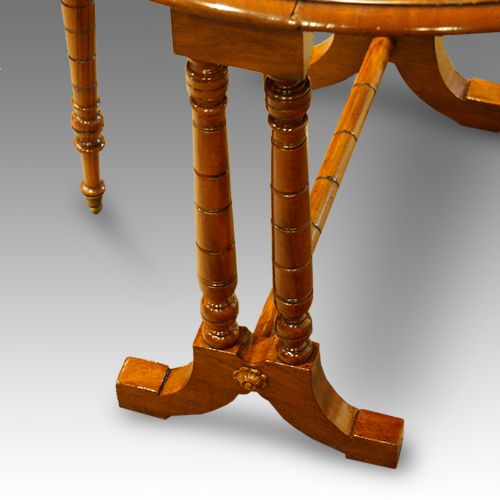 fig 2. Victorian walnut Sutherland table