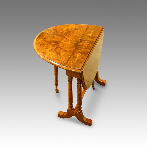 fig 3. Victorian walnut Sutherland table