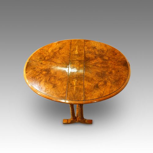 fig 4. Victorian walnut Sutherland table