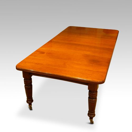 fig 2. Victorian mahogany extending dining table