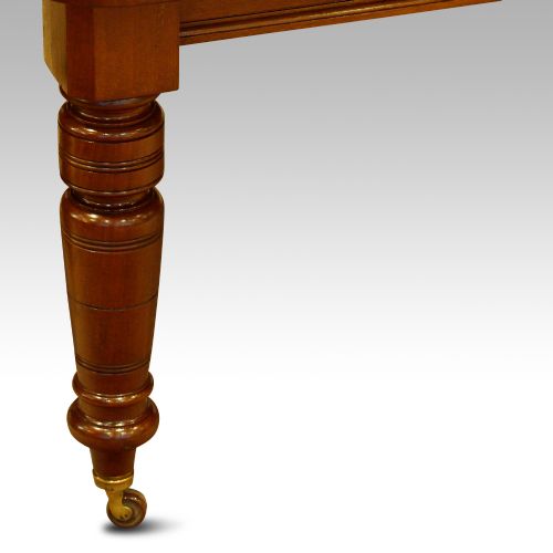 fig 6. Victorian mahogany extending dining table