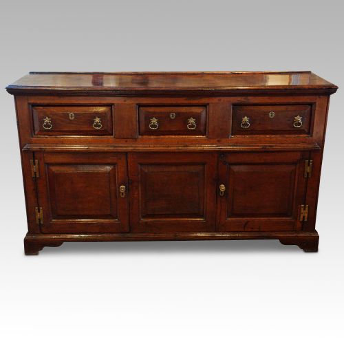 fig 2. Antique oak dresser base