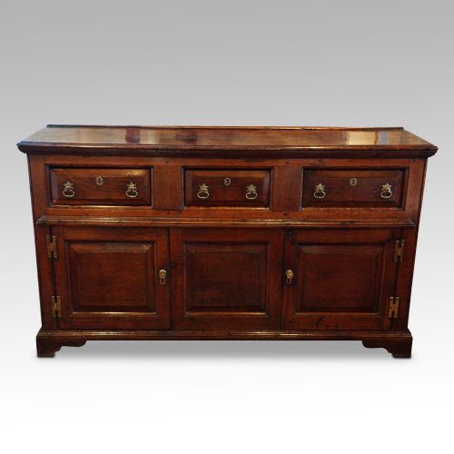 fig 3. Antique oak dresser base