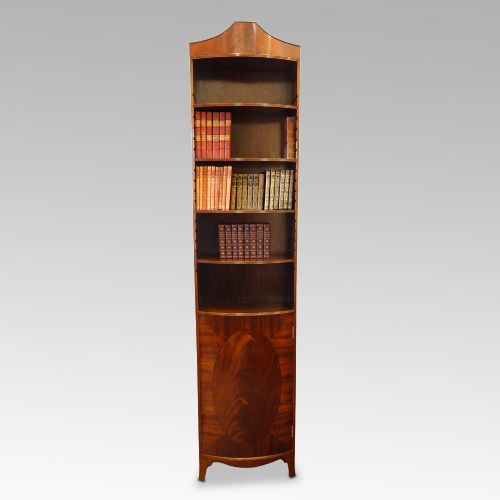 Mahogany Open Bookcase