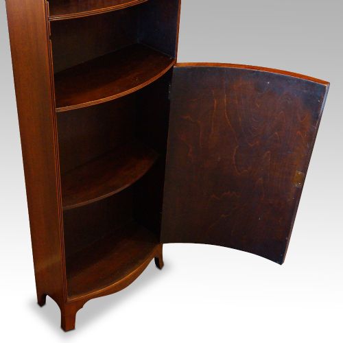 fig 2. Mahogany open bookcase
