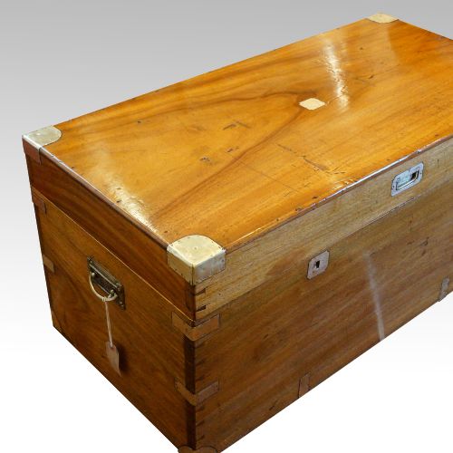 Victorian Camphorwood Campaign Chest