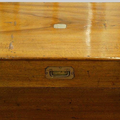fig 1. Victorian camphorwood campaign chest