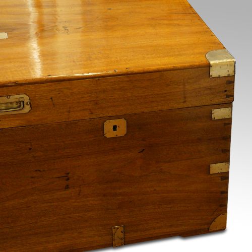 fig 2. Victorian camphorwood campaign chest