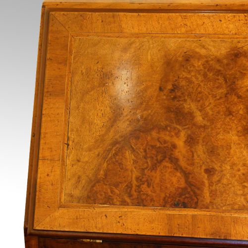 fig 3. Edwardian walnut small bureau