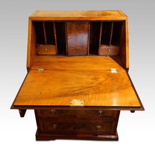 fig 4. Edwardian walnut small bureau