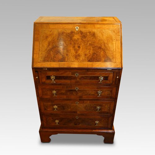 fig 7. Edwardian walnut small bureau