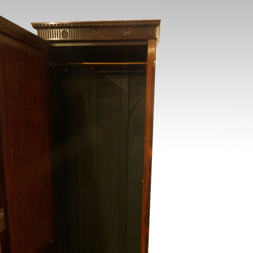 fig 4. Antique mahogany sentry wardrobe