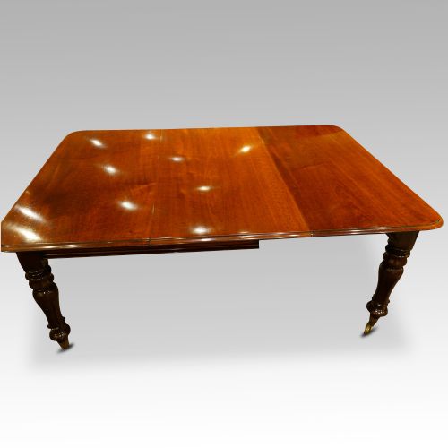 fig 2. William IV mahogany extending dining table