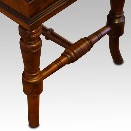 fig 5. Victorian walnut adjustable music stool