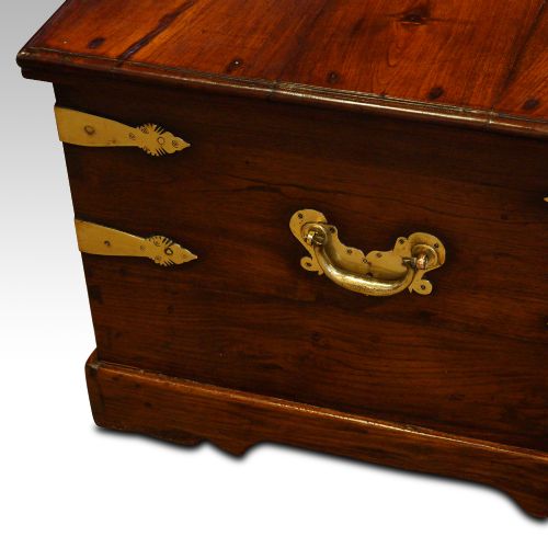 fig 3. Antique Colonial merchant chest