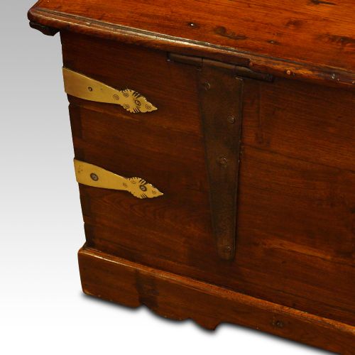 fig 4. Antique Colonial merchant chest
