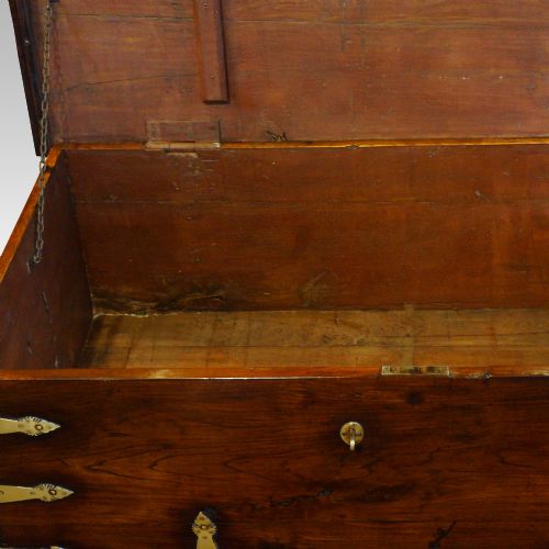 fig 5. Antique Colonial merchant chest