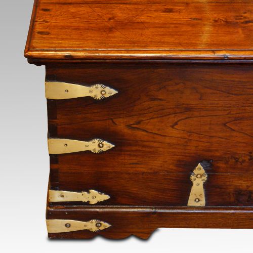 fig 6. Antique Colonial merchant chest