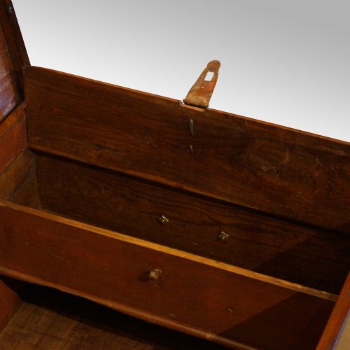 fig 7. Antique Colonial merchant chest