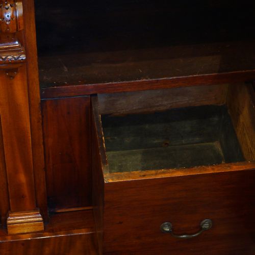 fig 1. Victorian mahogany chiffonier sideboard
