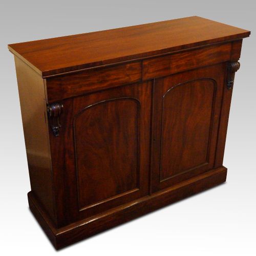 fig 1. Victorian mahogany chiffonier sideboard